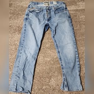 Ariat M5 Light Blue Slim Stright Jeans 36/32